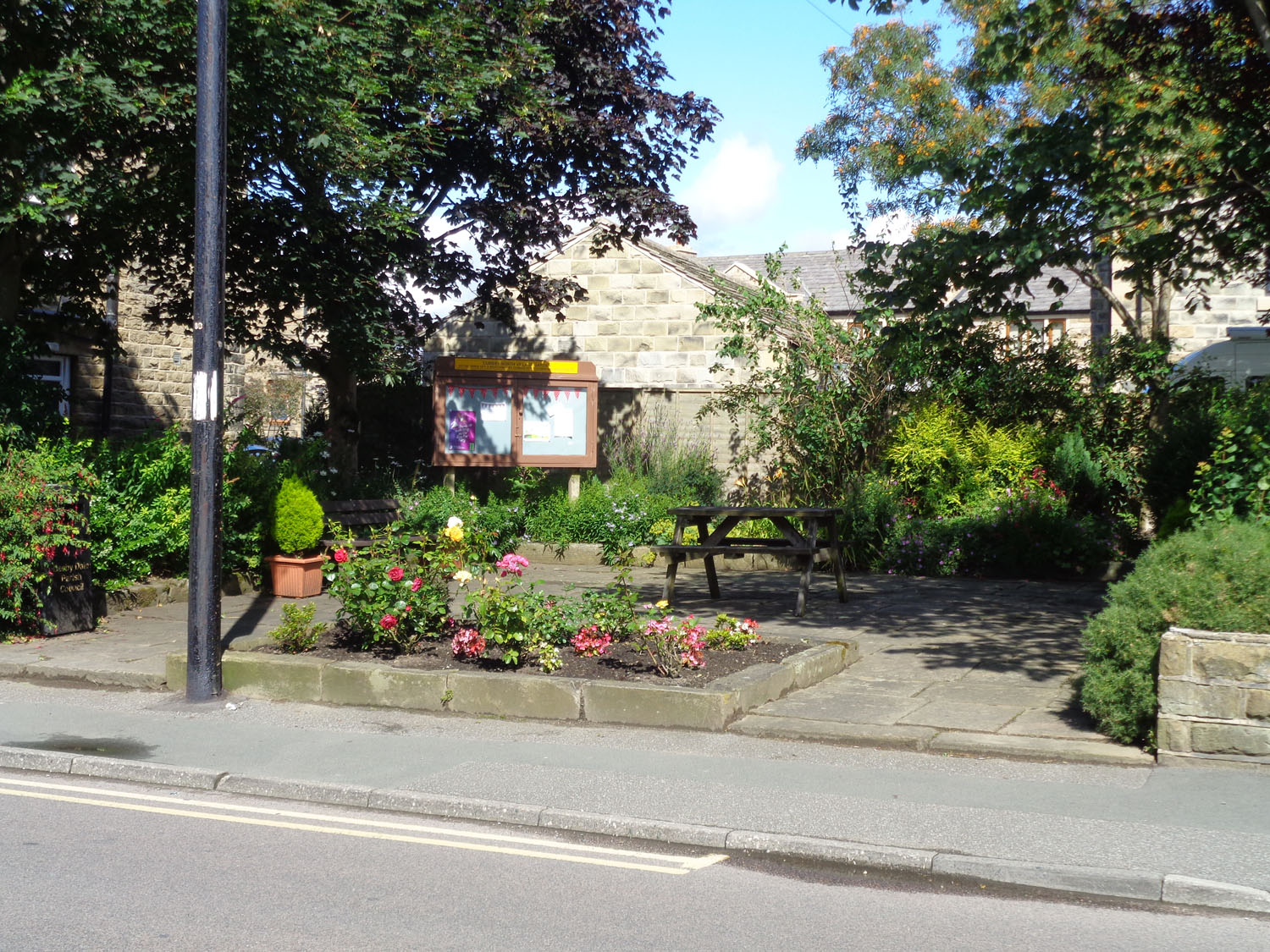Village garden at Upper Cumberworth